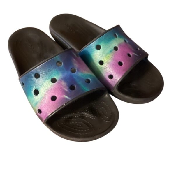 Classic Crocs Out Of This World Slides Slip On Sandals - Picture 1 of 6